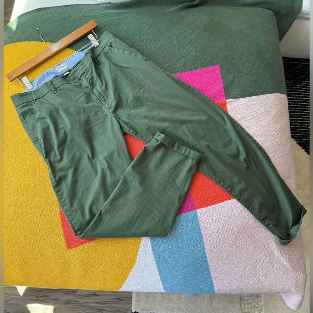 J. Crew Boyfriend Slim Cut Chino Pants